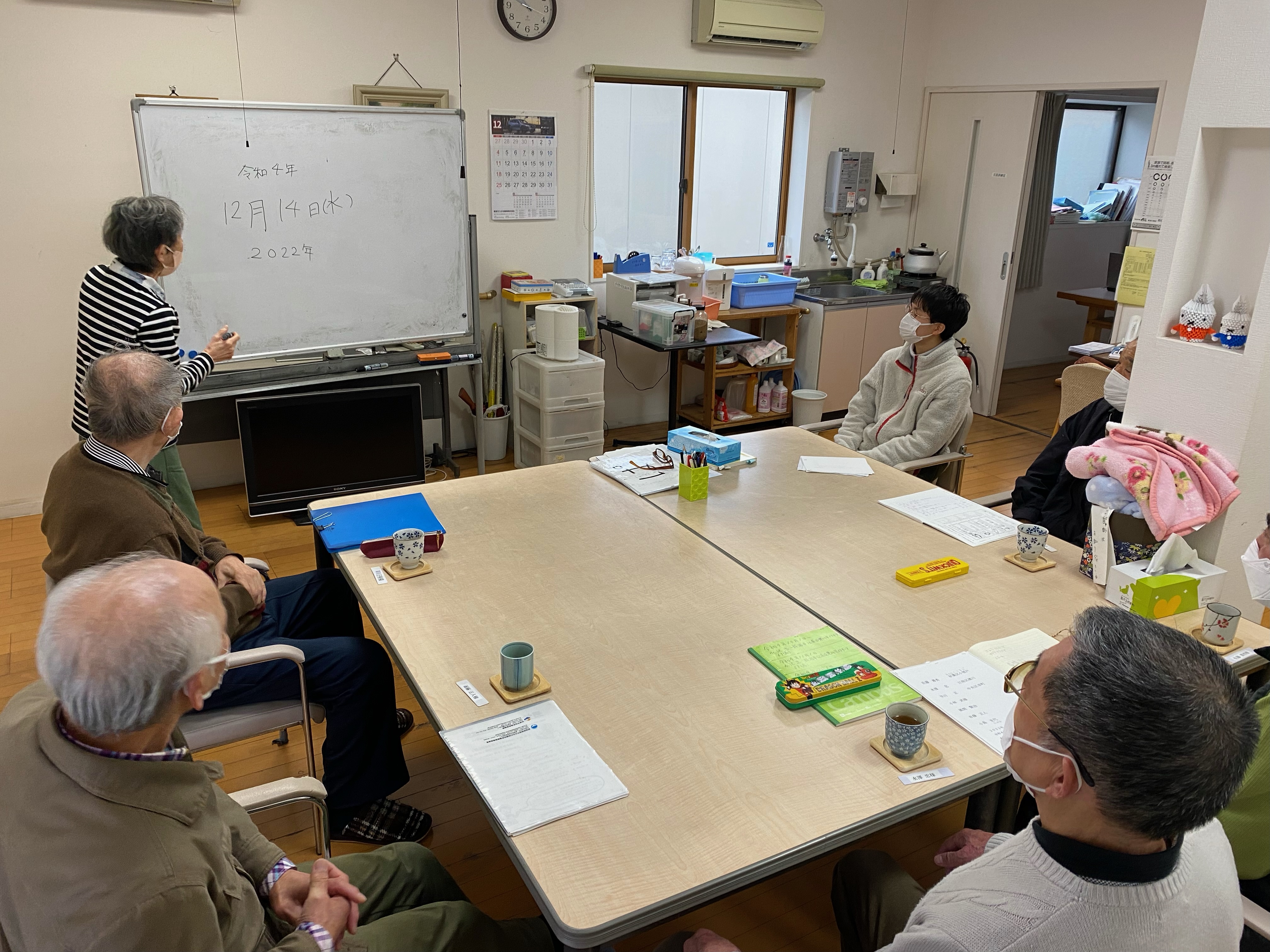 グループ訓練の様子